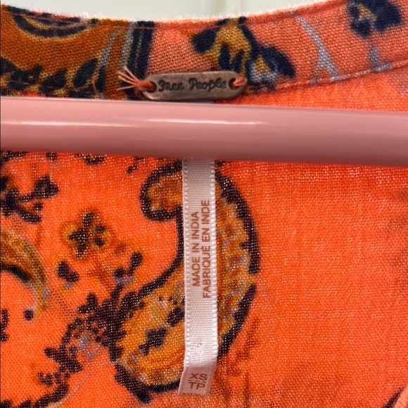 Free People Just The Two Of Us Floral Lace Inset Tunic Dress Size XS - Picture 2 of 8